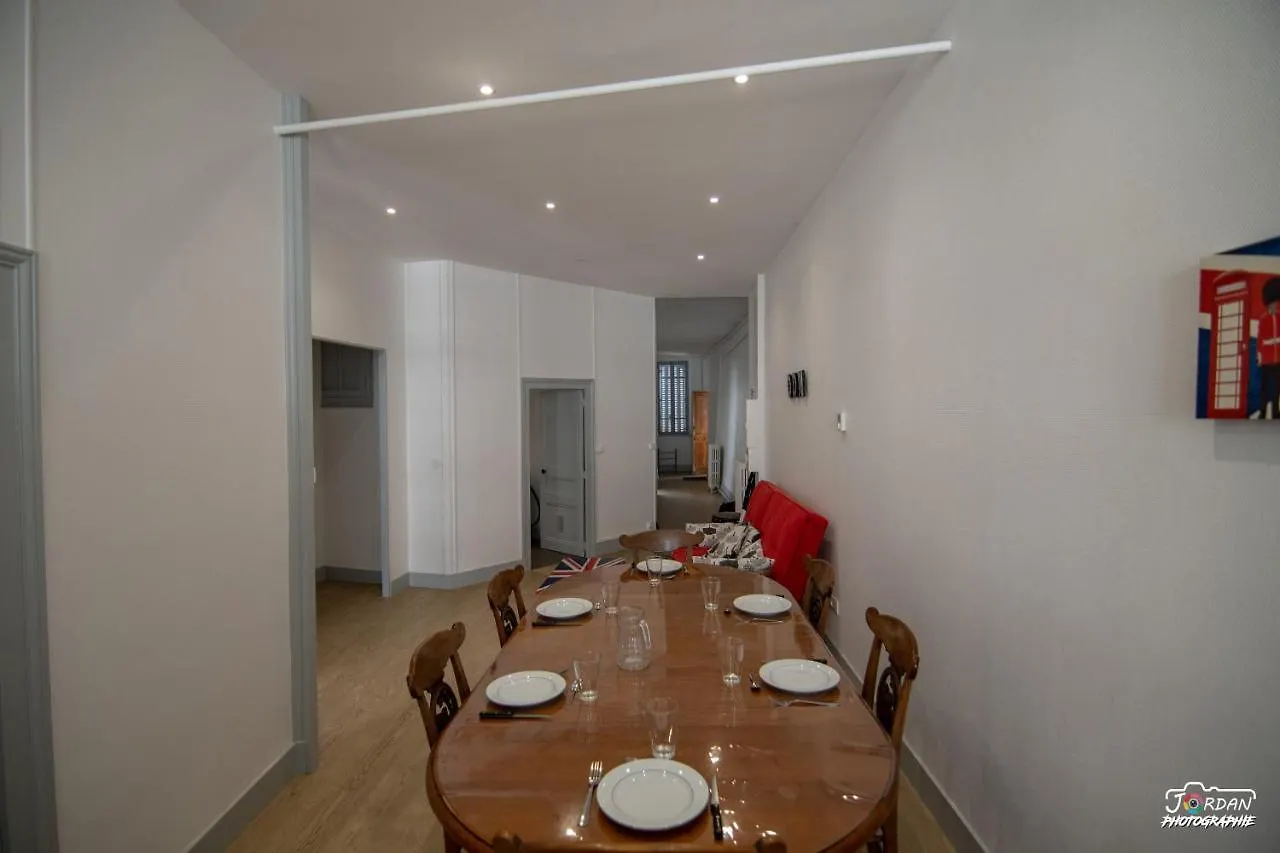 Hyper Centre - 3 Chambres - Gare - Wifi - Cosy Bourg-en-Bresse